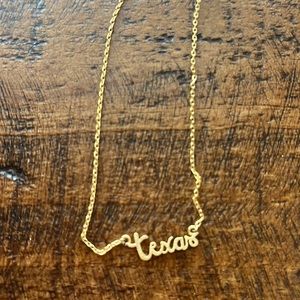 Dainty Texas necklace